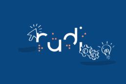 Illustration logo RUDI
